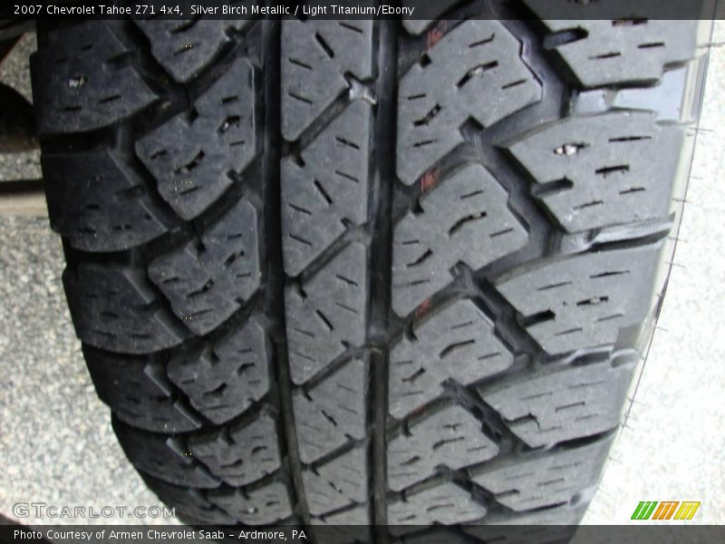 Silver Birch Metallic / Light Titanium/Ebony 2007 Chevrolet Tahoe Z71 4x4