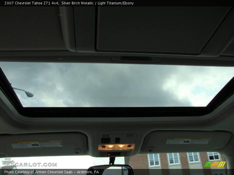Silver Birch Metallic / Light Titanium/Ebony 2007 Chevrolet Tahoe Z71 4x4