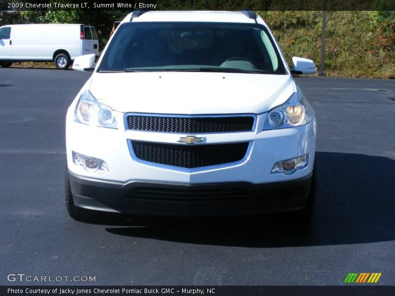 Summit White / Ebony 2009 Chevrolet Traverse LT