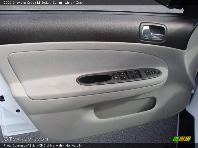 Summit White / Gray 2009 Chevrolet Cobalt LT Sedan