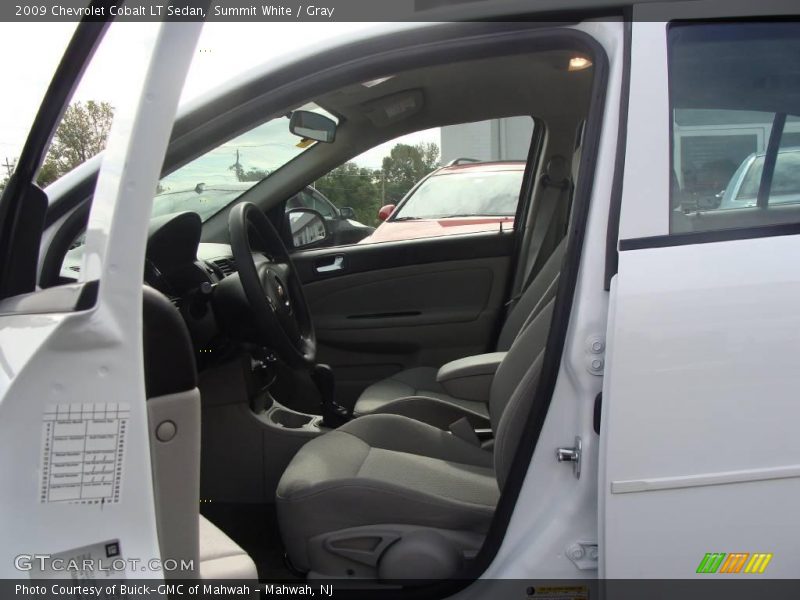 Summit White / Gray 2009 Chevrolet Cobalt LT Sedan