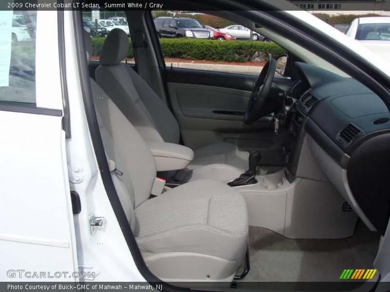 Summit White / Gray 2009 Chevrolet Cobalt LT Sedan