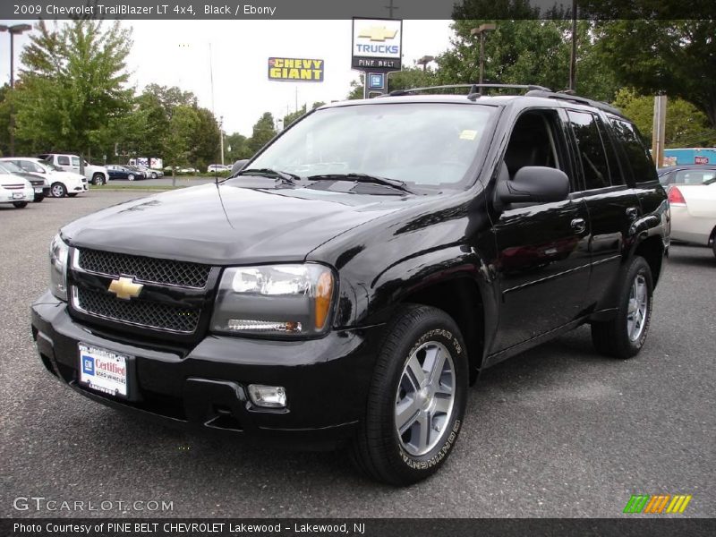 Black / Ebony 2009 Chevrolet TrailBlazer LT 4x4