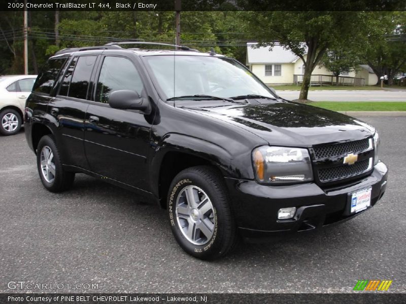 Black / Ebony 2009 Chevrolet TrailBlazer LT 4x4