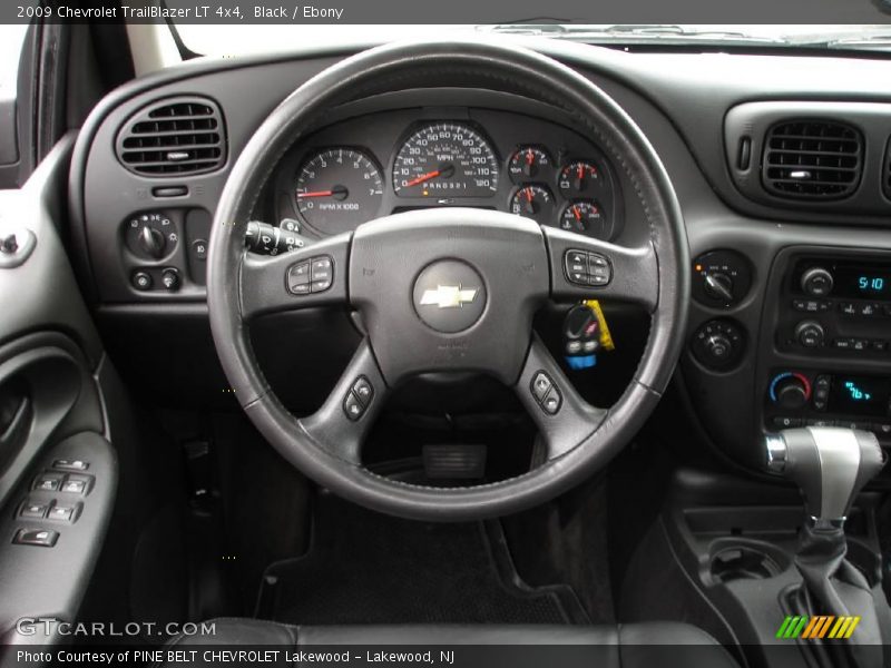 Black / Ebony 2009 Chevrolet TrailBlazer LT 4x4