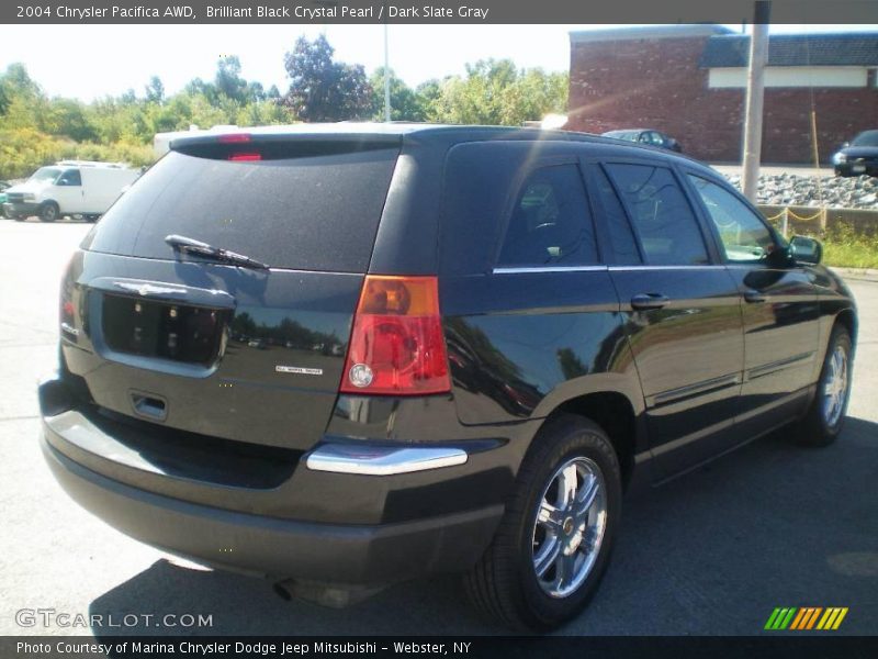 Brilliant Black Crystal Pearl / Dark Slate Gray 2004 Chrysler Pacifica AWD