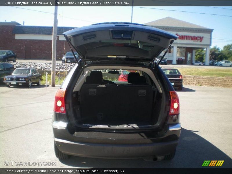 Brilliant Black Crystal Pearl / Dark Slate Gray 2004 Chrysler Pacifica AWD