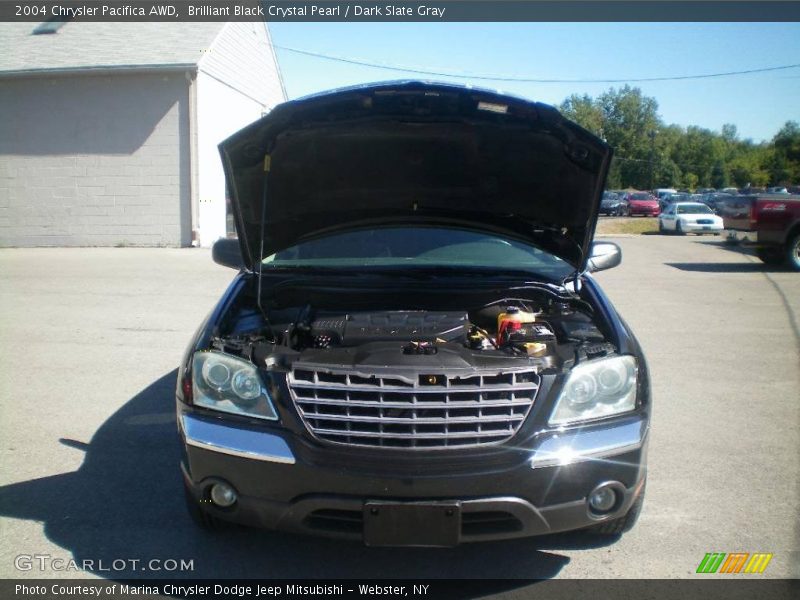 Brilliant Black Crystal Pearl / Dark Slate Gray 2004 Chrysler Pacifica AWD