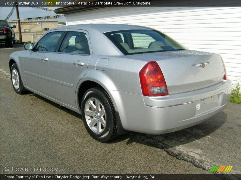 Bright Silver Metallic / Dark Slate Gray/Light Graystone 2007 Chrysler 300 Touring