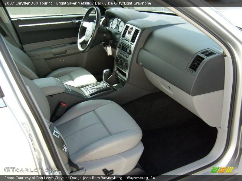 Bright Silver Metallic / Dark Slate Gray/Light Graystone 2007 Chrysler 300 Touring