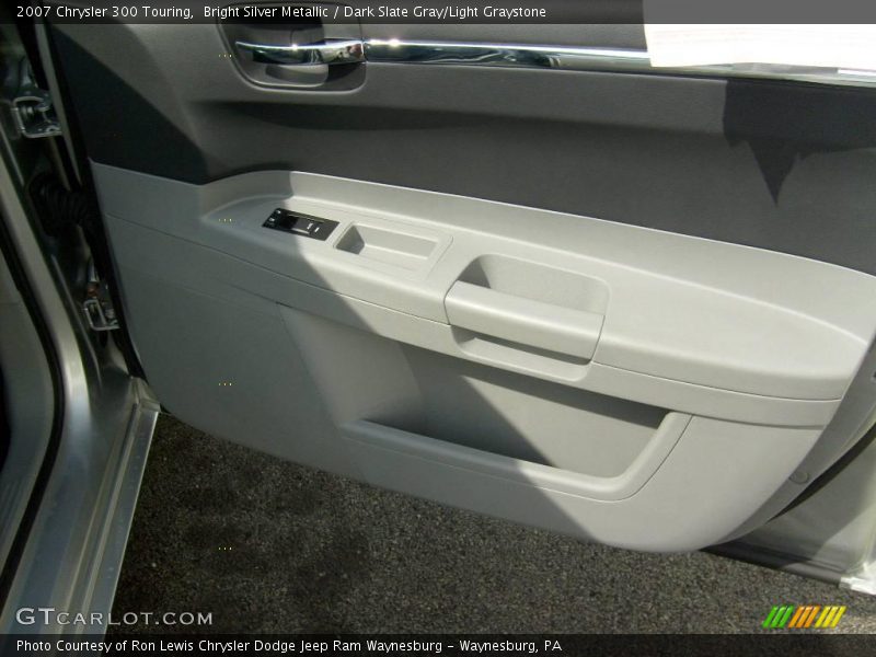 Bright Silver Metallic / Dark Slate Gray/Light Graystone 2007 Chrysler 300 Touring