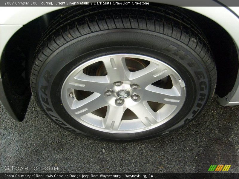 Bright Silver Metallic / Dark Slate Gray/Light Graystone 2007 Chrysler 300 Touring