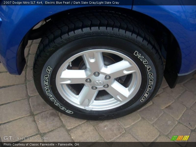 Electric Blue Pearl / Dark Slate Gray/Light Slate Gray 2007 Dodge Nitro SLT 4x4