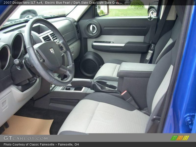 Electric Blue Pearl / Dark Slate Gray/Light Slate Gray 2007 Dodge Nitro SLT 4x4