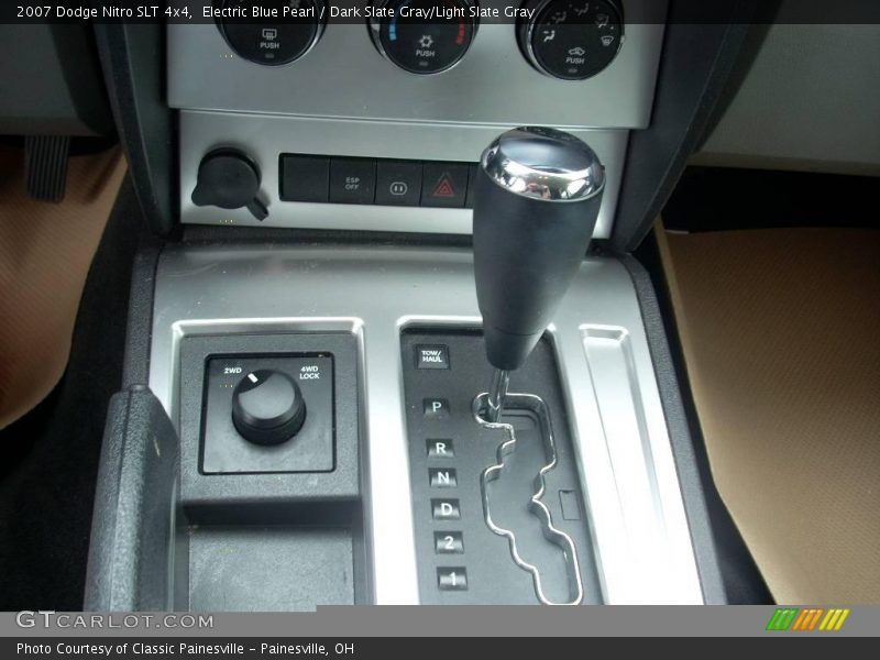 Electric Blue Pearl / Dark Slate Gray/Light Slate Gray 2007 Dodge Nitro SLT 4x4