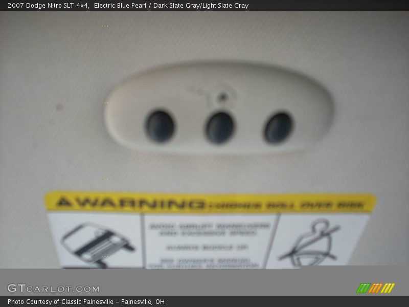 Electric Blue Pearl / Dark Slate Gray/Light Slate Gray 2007 Dodge Nitro SLT 4x4