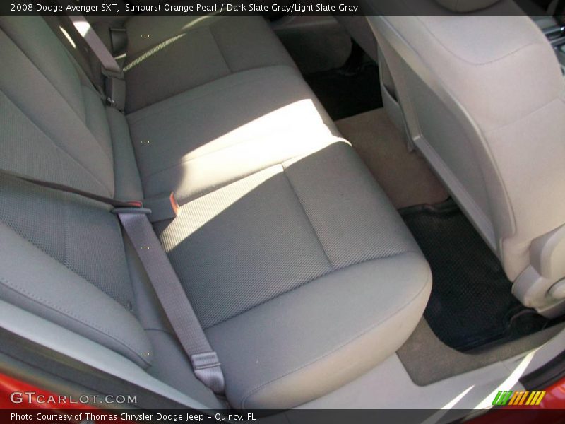 Sunburst Orange Pearl / Dark Slate Gray/Light Slate Gray 2008 Dodge Avenger SXT