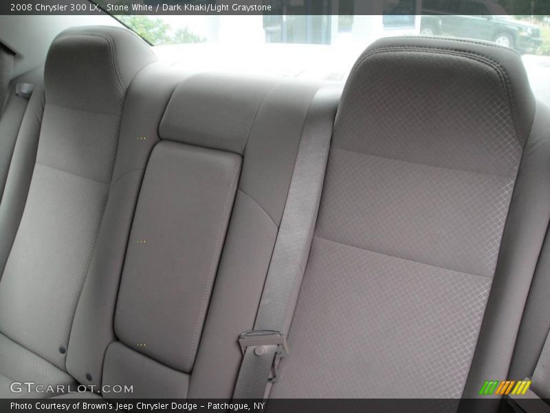 Stone White / Dark Khaki/Light Graystone 2008 Chrysler 300 LX
