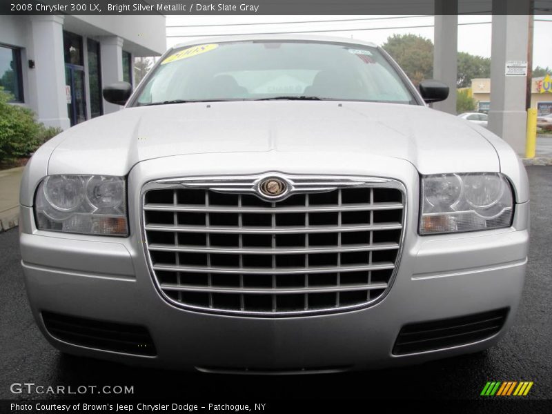 Bright Silver Metallic / Dark Slate Gray 2008 Chrysler 300 LX
