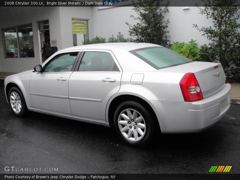 Bright Silver Metallic / Dark Slate Gray 2008 Chrysler 300 LX