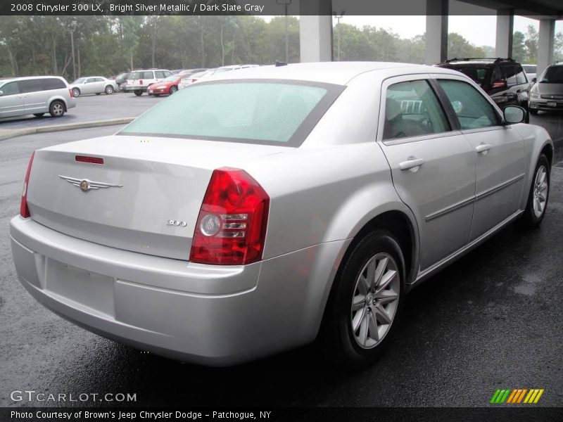 Bright Silver Metallic / Dark Slate Gray 2008 Chrysler 300 LX