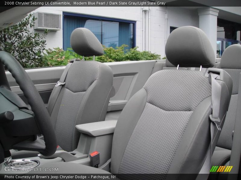 Modern Blue Pearl / Dark Slate Gray/Light Slate Gray 2008 Chrysler Sebring LX Convertible
