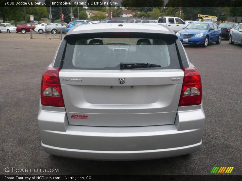 Bright Silver Metallic / Dark Slate Gray 2008 Dodge Caliber SXT