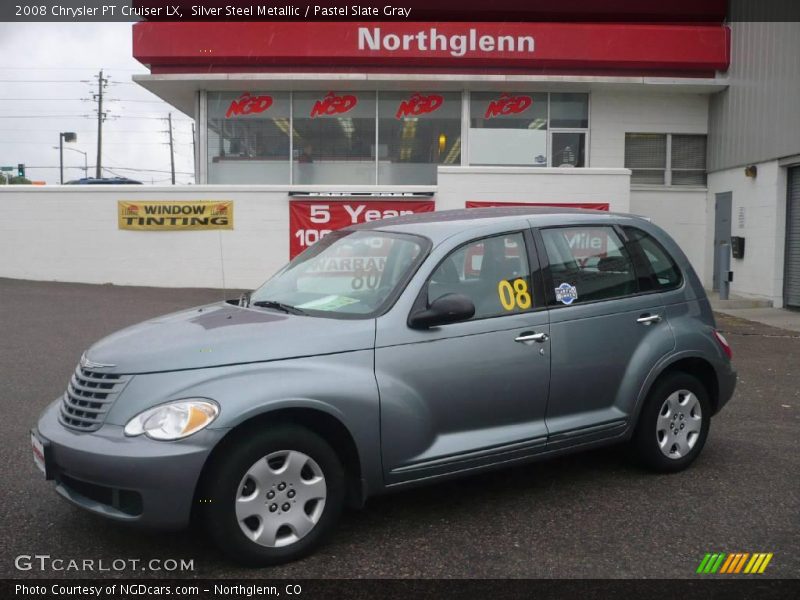 Silver Steel Metallic / Pastel Slate Gray 2008 Chrysler PT Cruiser LX