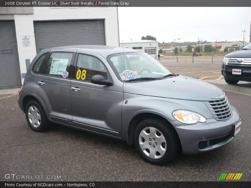 Silver Steel Metallic / Pastel Slate Gray 2008 Chrysler PT Cruiser LX