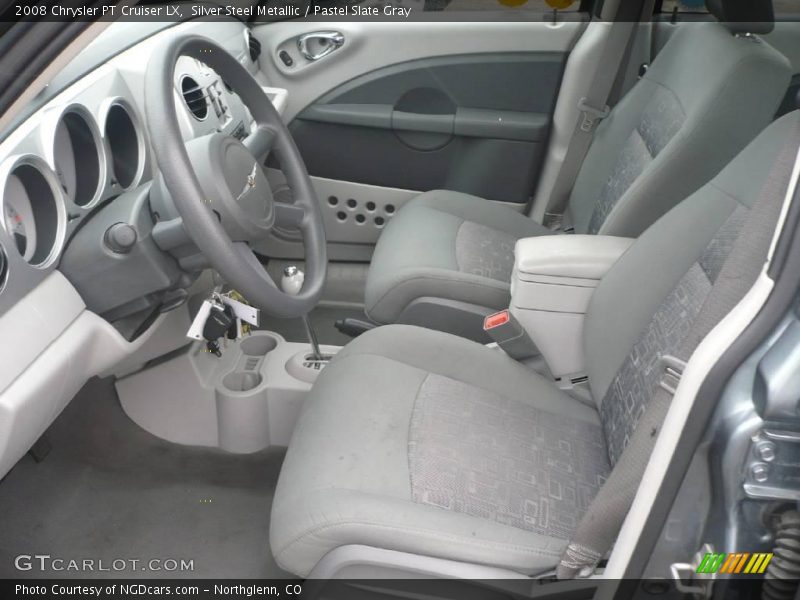 Silver Steel Metallic / Pastel Slate Gray 2008 Chrysler PT Cruiser LX