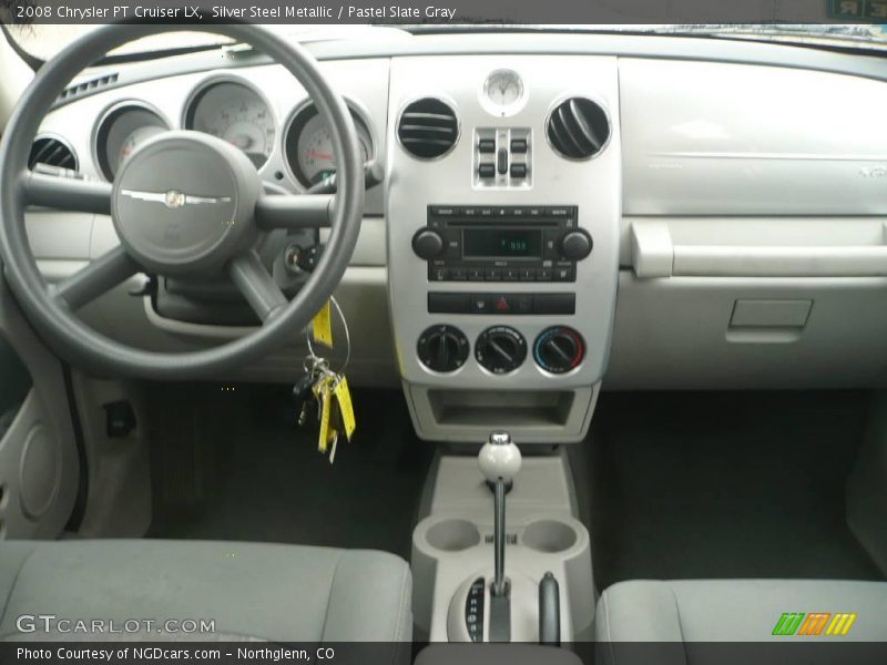 Silver Steel Metallic / Pastel Slate Gray 2008 Chrysler PT Cruiser LX