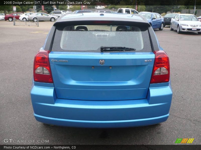 Surf Blue Pearl / Dark Slate Gray 2008 Dodge Caliber SXT