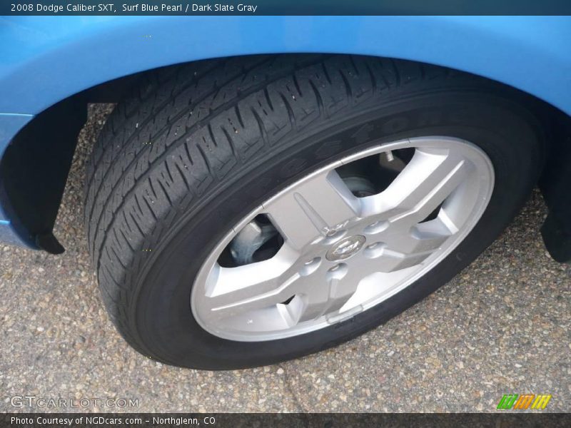 Surf Blue Pearl / Dark Slate Gray 2008 Dodge Caliber SXT