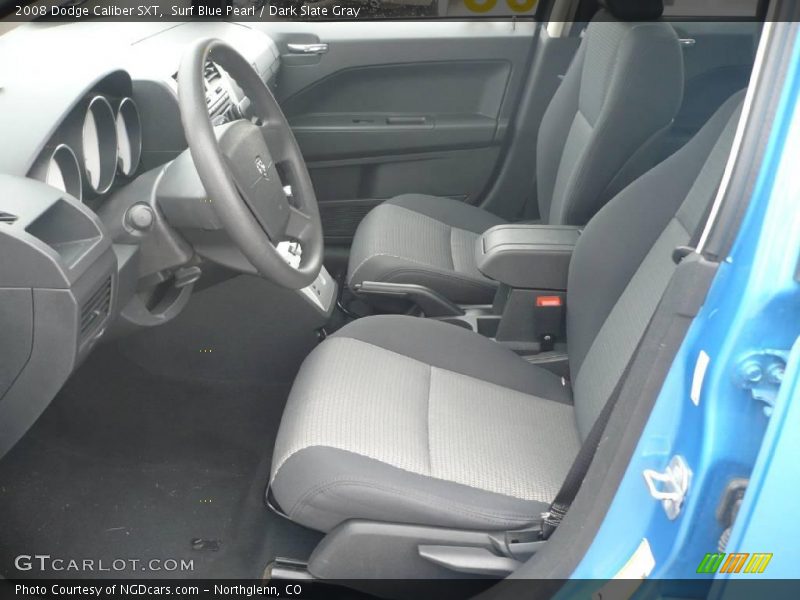 Surf Blue Pearl / Dark Slate Gray 2008 Dodge Caliber SXT