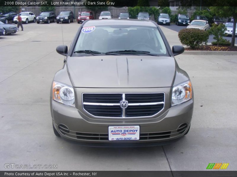 Light Khaki Metallic / Dark Slate Gray 2008 Dodge Caliber SXT