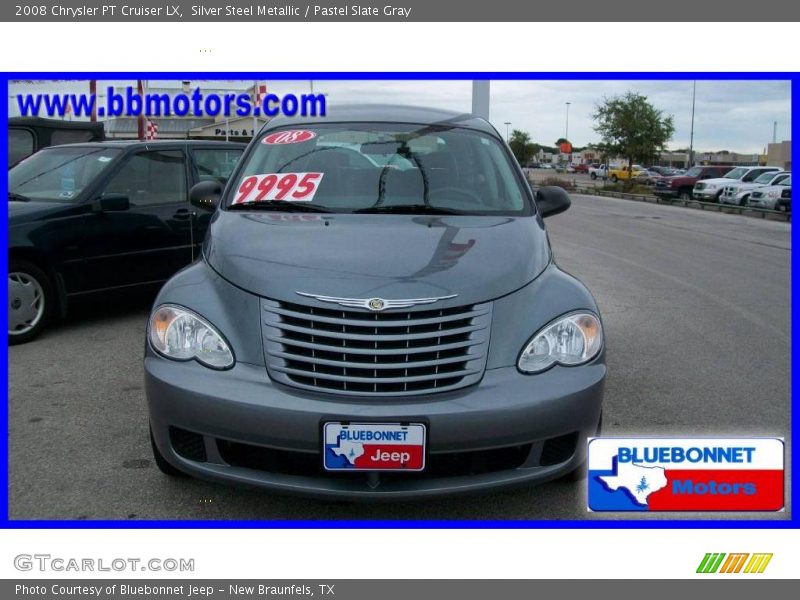 Silver Steel Metallic / Pastel Slate Gray 2008 Chrysler PT Cruiser LX