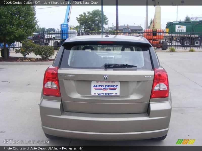 Light Khaki Metallic / Dark Slate Gray 2008 Dodge Caliber SXT