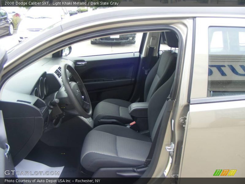 Light Khaki Metallic / Dark Slate Gray 2008 Dodge Caliber SXT