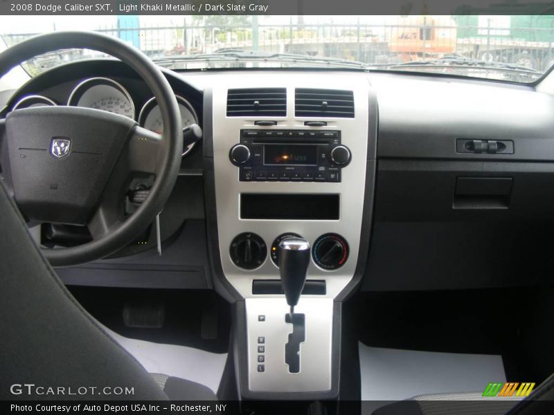 Light Khaki Metallic / Dark Slate Gray 2008 Dodge Caliber SXT