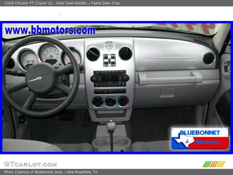 Silver Steel Metallic / Pastel Slate Gray 2008 Chrysler PT Cruiser LX
