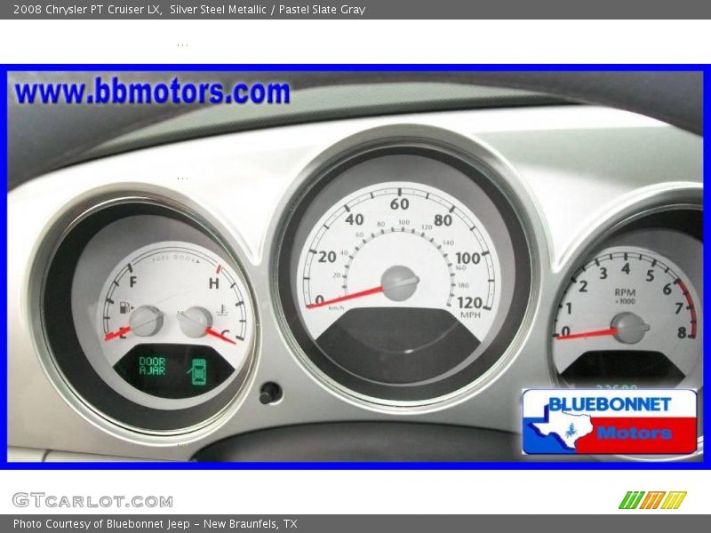 Silver Steel Metallic / Pastel Slate Gray 2008 Chrysler PT Cruiser LX