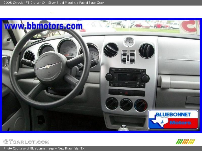 Silver Steel Metallic / Pastel Slate Gray 2008 Chrysler PT Cruiser LX