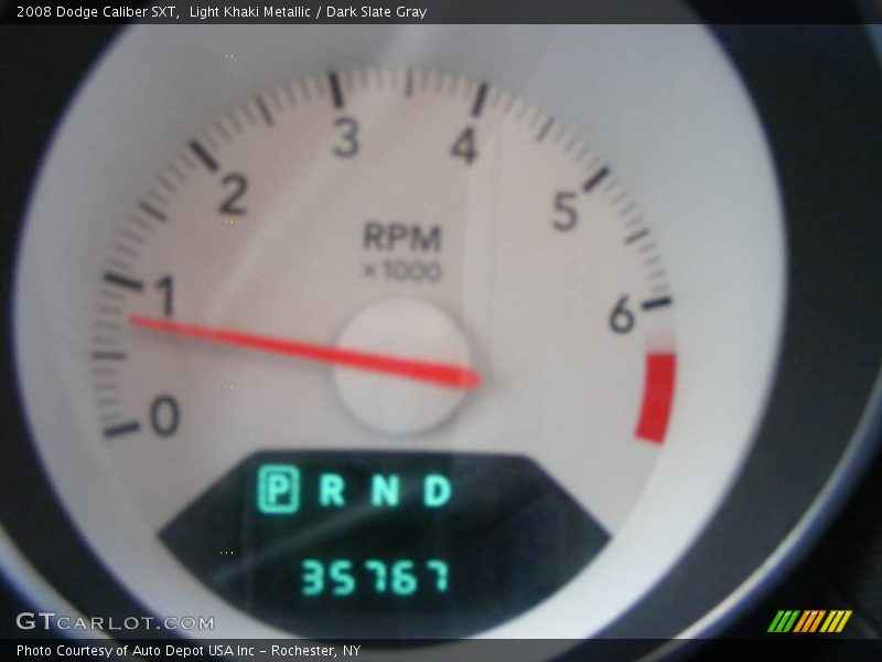 Light Khaki Metallic / Dark Slate Gray 2008 Dodge Caliber SXT