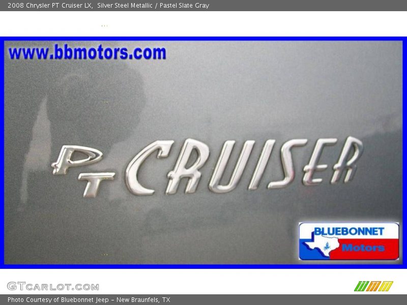 Silver Steel Metallic / Pastel Slate Gray 2008 Chrysler PT Cruiser LX