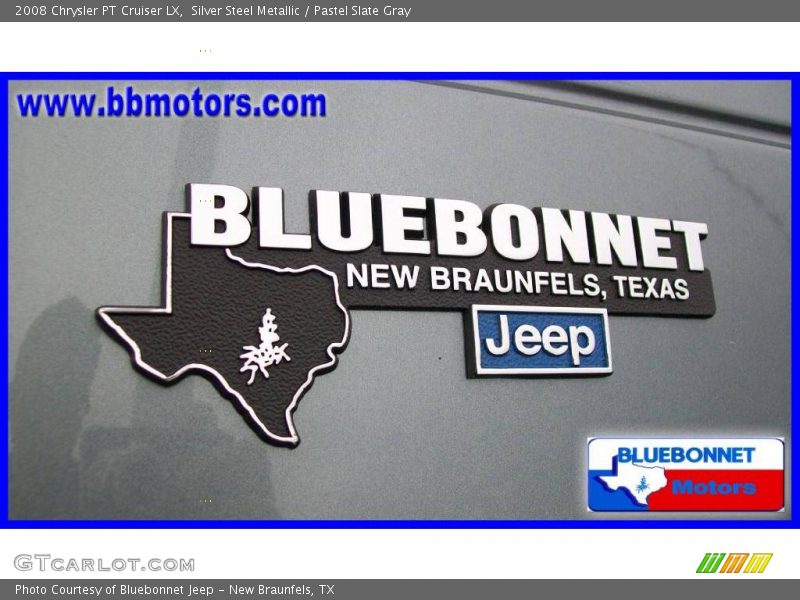 Silver Steel Metallic / Pastel Slate Gray 2008 Chrysler PT Cruiser LX