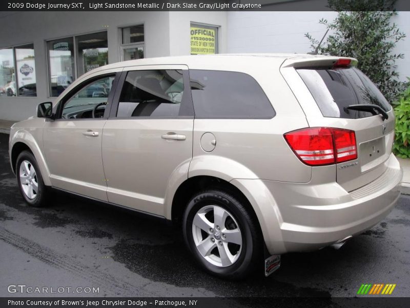 Light Sandstone Metallic / Dark Slate Gray/Light Graystone 2009 Dodge Journey SXT