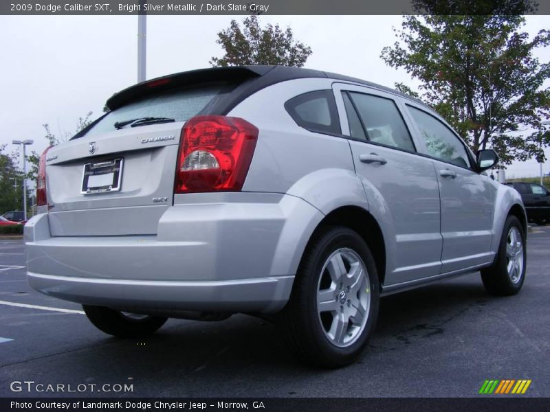 Bright Silver Metallic / Dark Slate Gray 2009 Dodge Caliber SXT