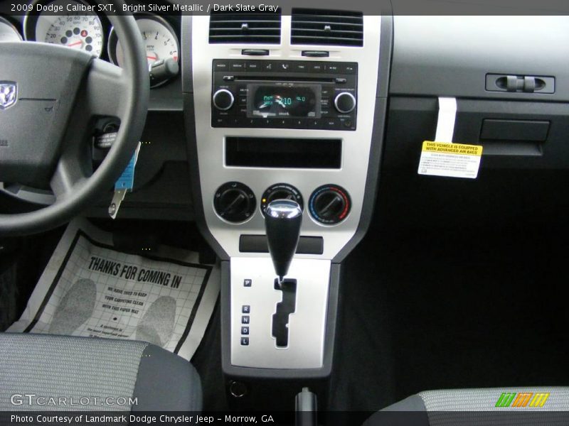 Bright Silver Metallic / Dark Slate Gray 2009 Dodge Caliber SXT