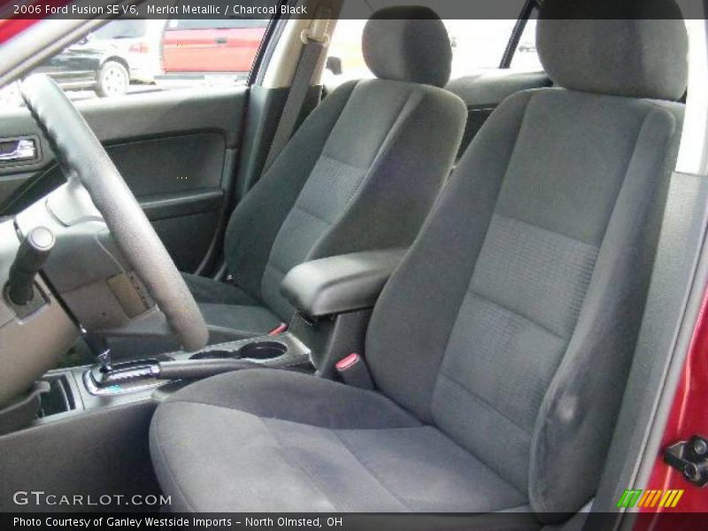 Merlot Metallic / Charcoal Black 2006 Ford Fusion SE V6