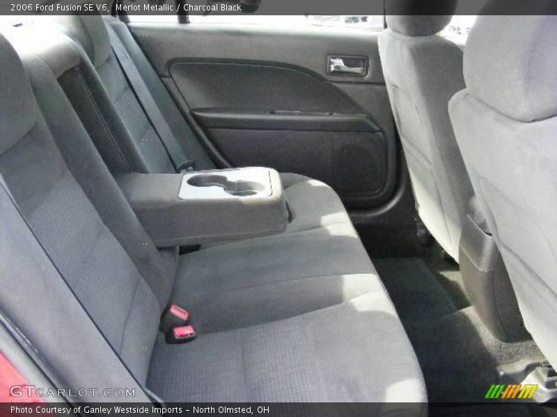 Merlot Metallic / Charcoal Black 2006 Ford Fusion SE V6